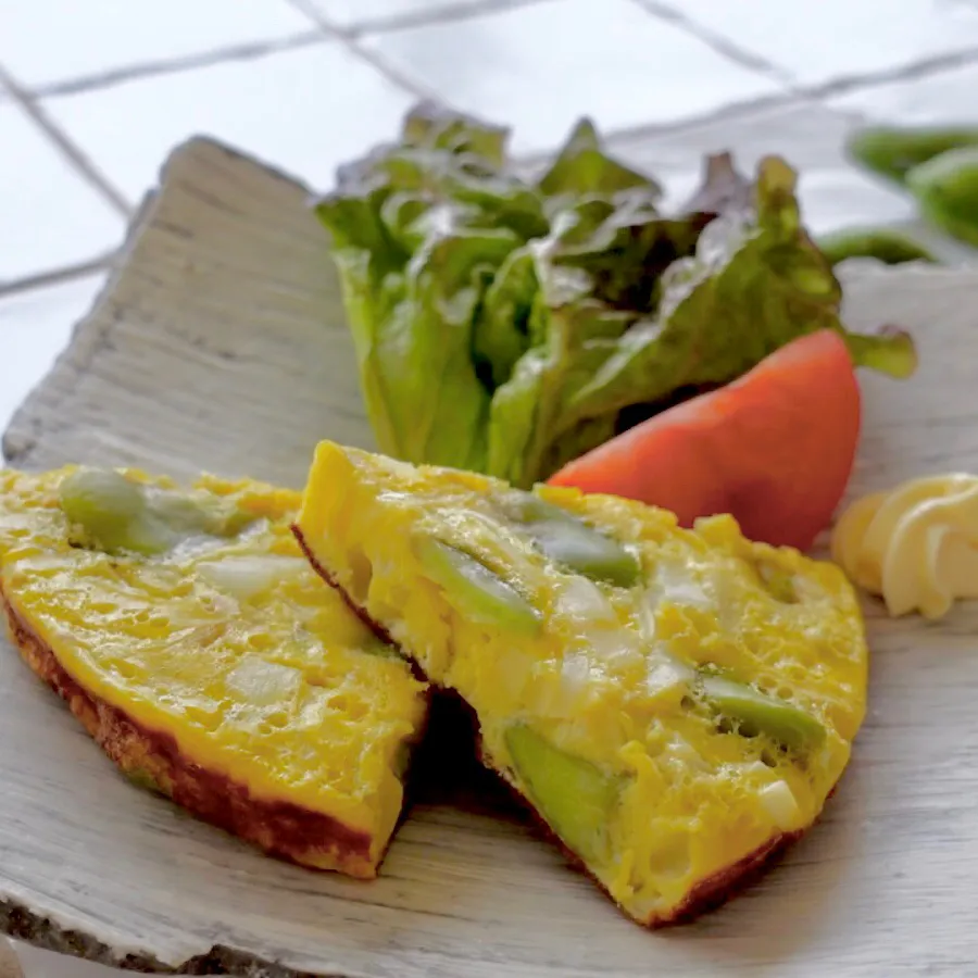 そら豆のふっくら玉子焼き🍳 ［レシピあり✌️］|おーこ🍅野菜ソムリエの母ちゃんさん