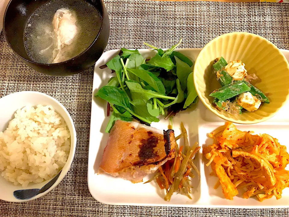 赤魚粕漬け焼き定食|おーたけさん