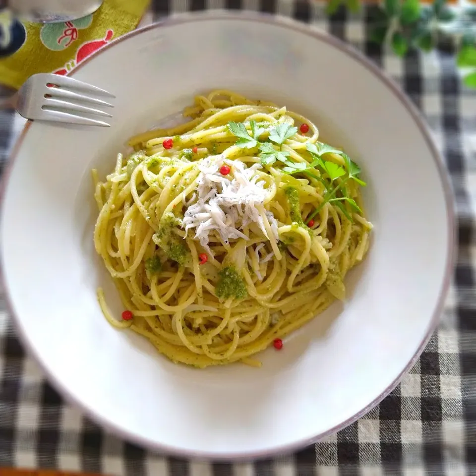 古尾谷りかこさんの料理 セロリコでセロリコパスタ〜🍝|とまと🍅さん