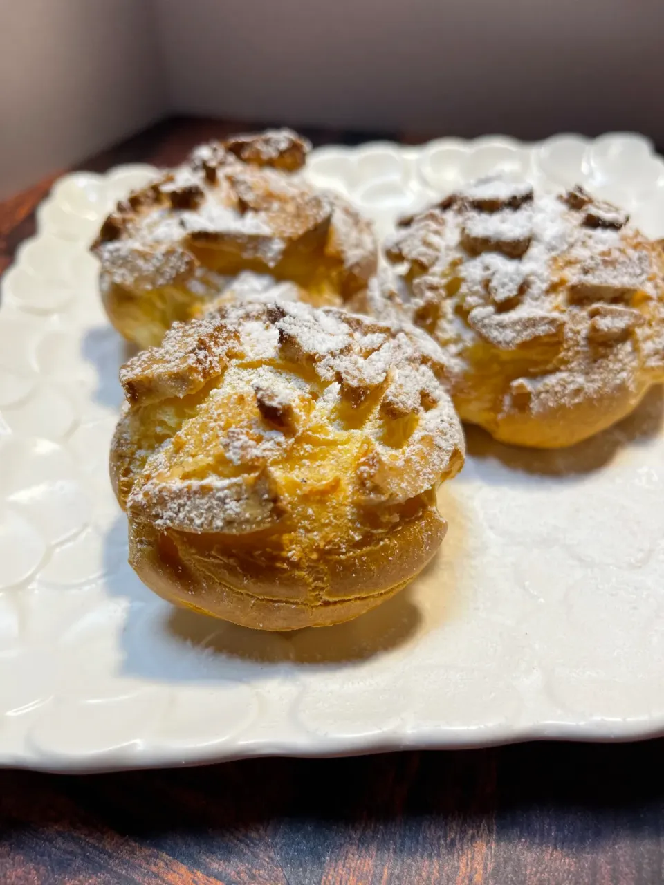 シナモンクッキーシュークリーム😊|レオンさん