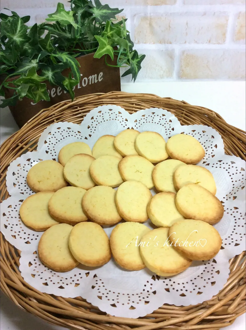 レモンカード入りレモンクッキー😅🍋🍪|あみさん