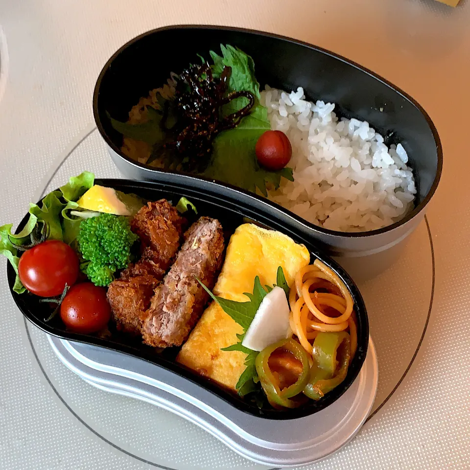 Snapdishの料理写真:4月27日弁当|ぽぽんさん