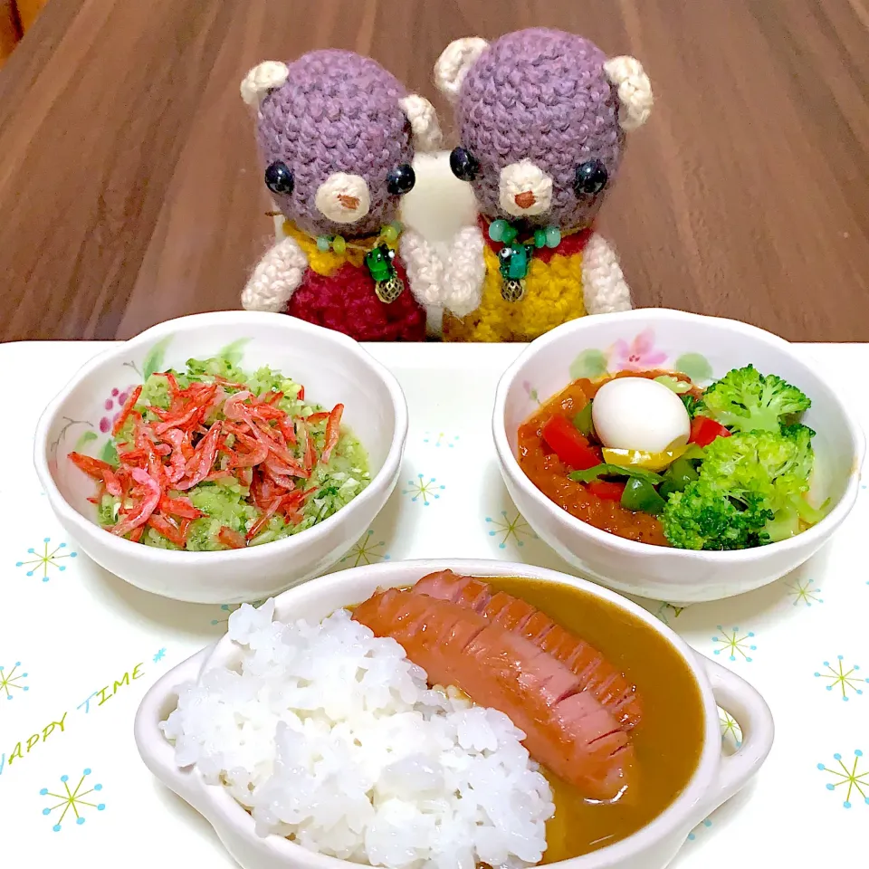 Snapdishの料理写真:お昼ごはん（╹◡╹）|chagashiさん