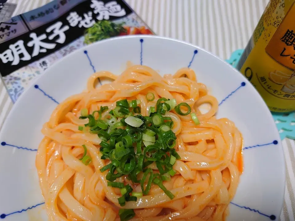 Snapdishの料理写真:★今夜のお夕飯★
❇️ヤマサ　明太子まぜ麺|☆Chieco☆さん