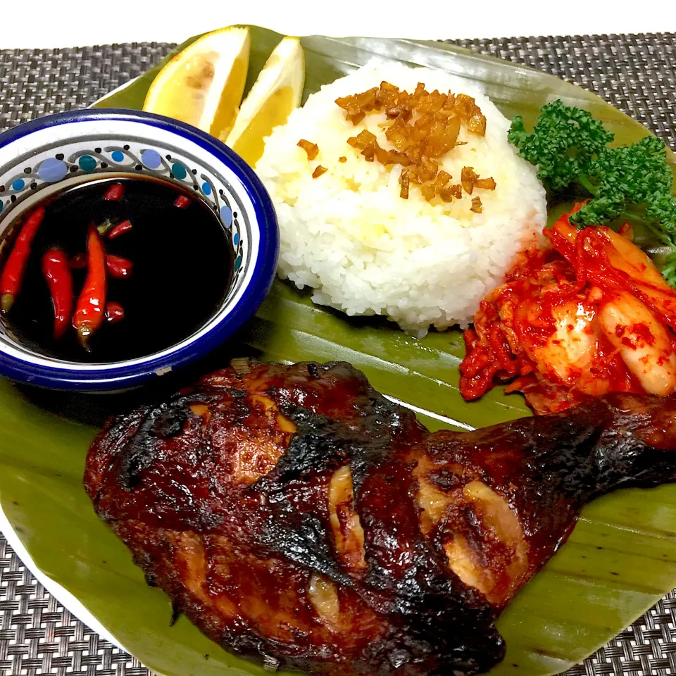 Snapdishの料理写真:Mang Inasal Chicken|Alex Barrionさん