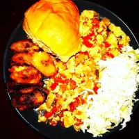 egg salad and plantain, perfect breakfast. #tastesogood #takeitfromthenurse
place order for yours 
@ +1-876-485-4157|princessさん