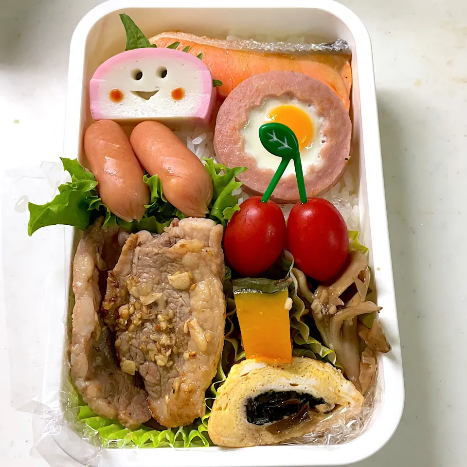 Snapdishの料理写真:2021年4月28日　オレ弁当♪|クッキングおやぢさん