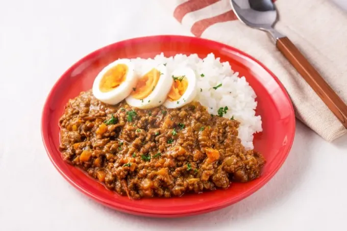 電気圧力鍋で作る大豆のお肉入りヘルシーキーマカレー|マルコメ キッチンさん