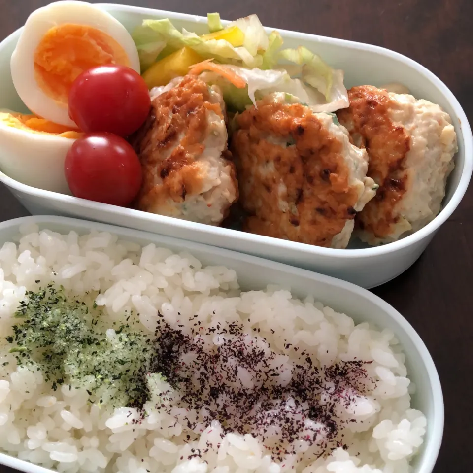 Snapdishの料理写真:鶏つくね弁当|charinkoqさん