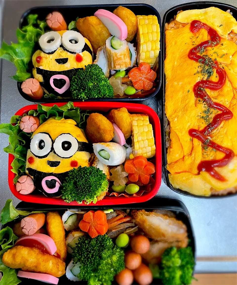 春の遠足ミニオン弁当🍱|hirocoさん