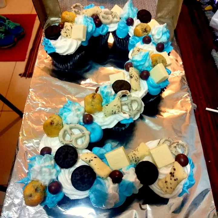 Number Cake
#cupcake|Torikoshii Turiyoさん