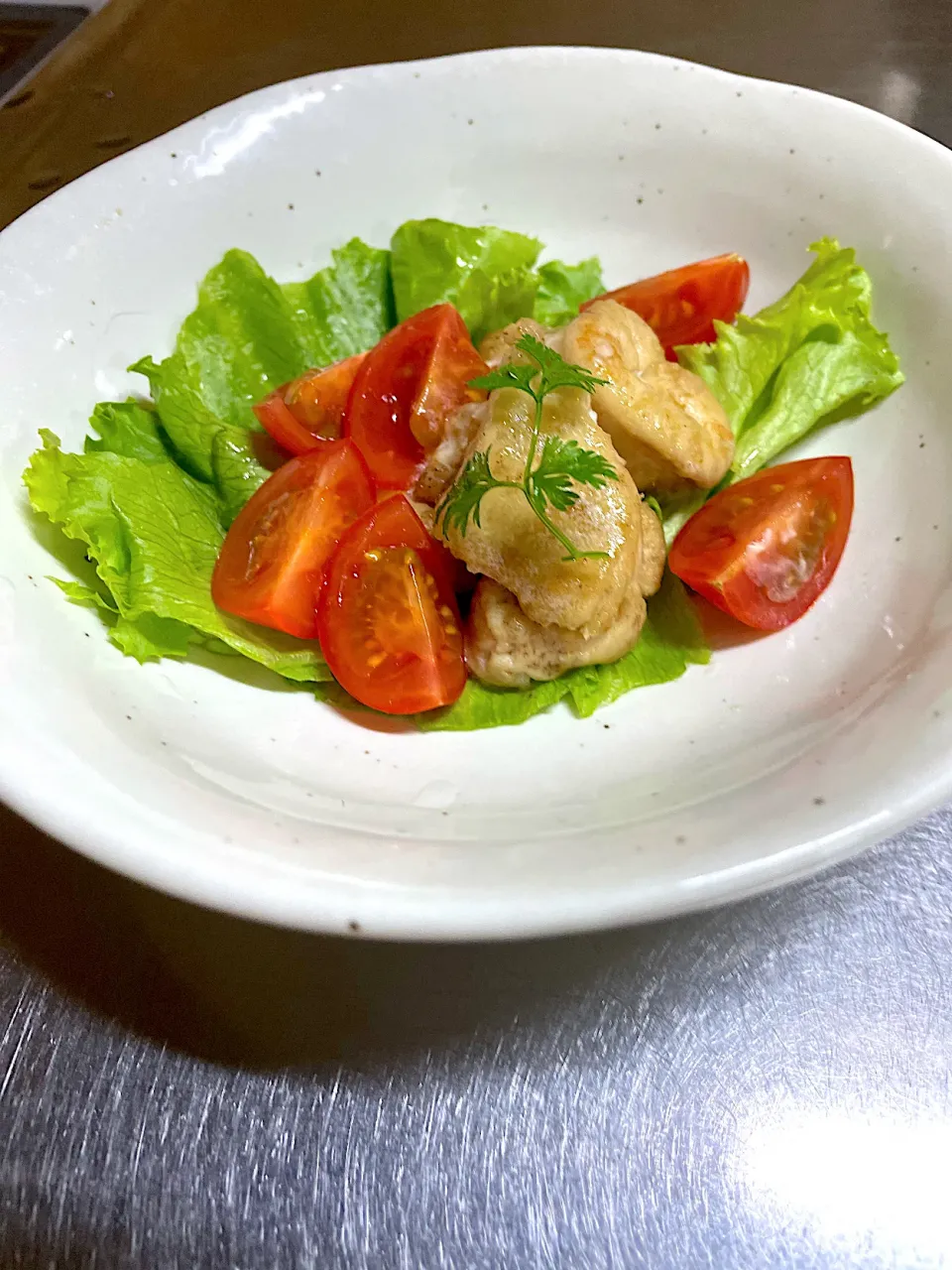 フォアグラですか☺️鰤の白子バターソテー🐟|🌿ぴぴさん