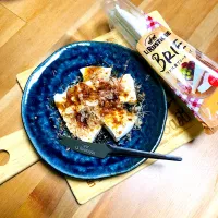 Snapdishの料理写真:ブリーチーズ🧀おかか醤油で|ayumiさん