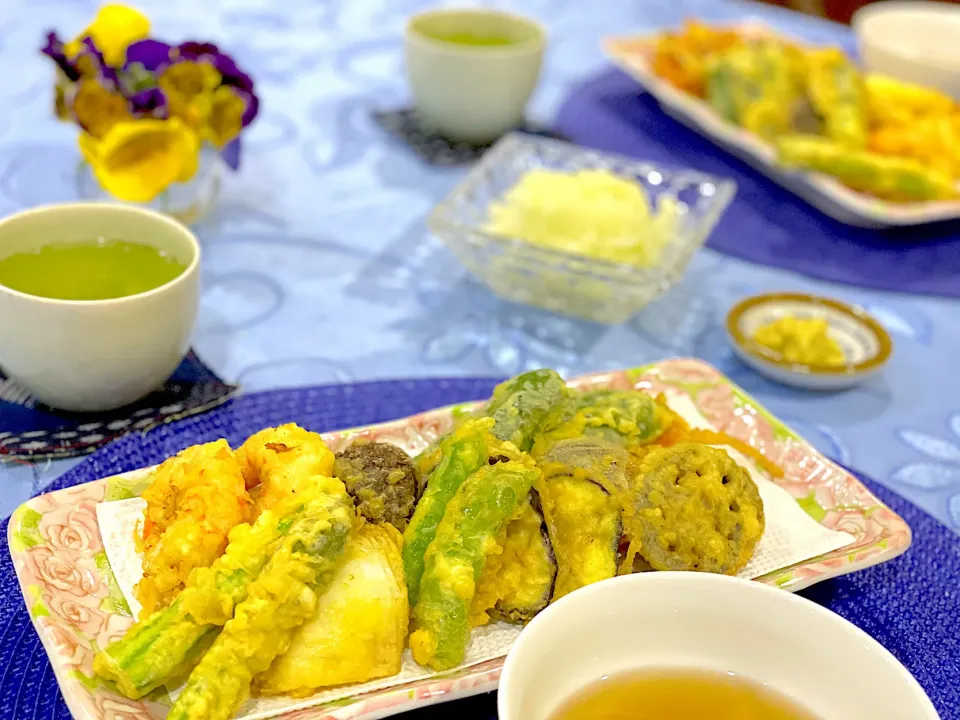 2021.4.5 お夕飯は季節のお野菜の天ぷら🌿|Seikoさん