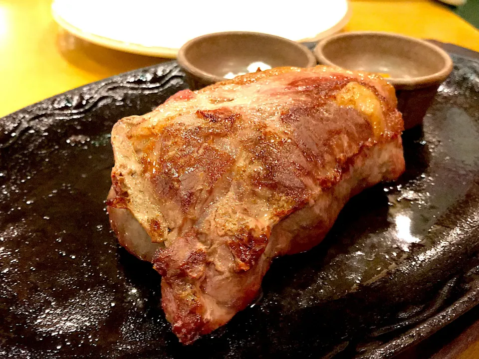 話題のサイゼリヤのらかのランプステーキ🥩|ま〜てぃんさん