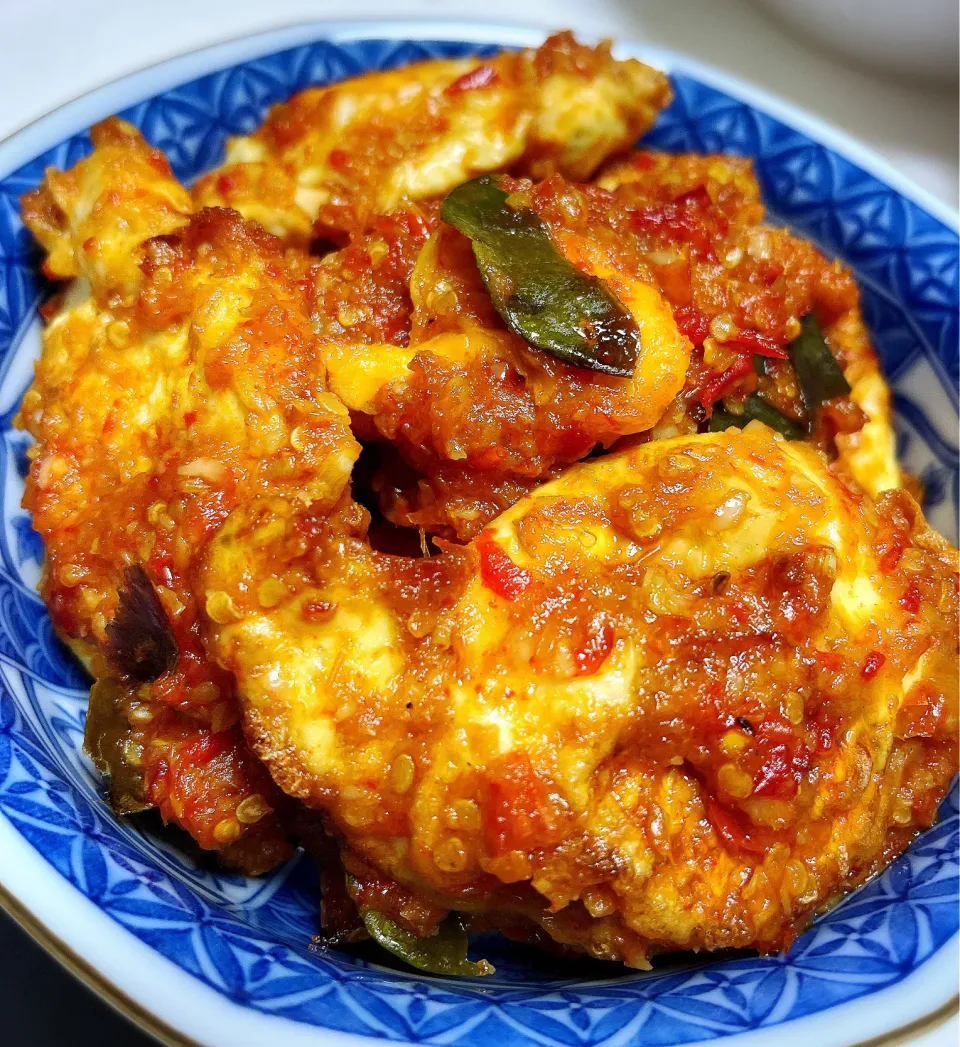 👉Sambal Telor Ceplok...🍳🌶🍳🌶|🌶Mamie🌶さん