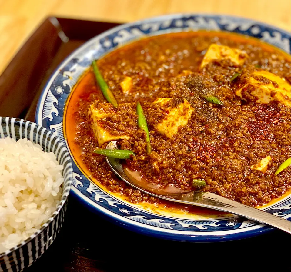 Snapdishの料理写真:麻婆豆腐ランチ|にゃあ（芸名）さん