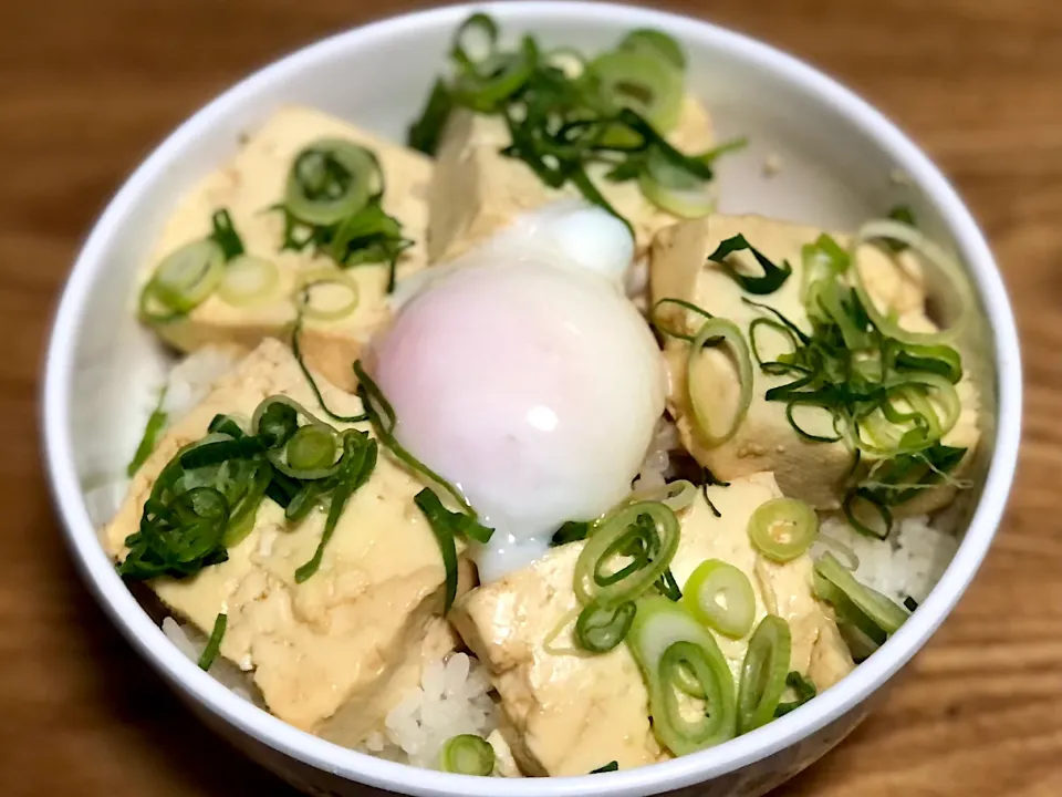 4月28日 夕食 ☆豆腐すき焼き丼|まぁたんさん