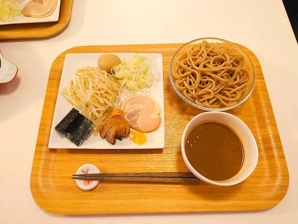 今日の夕食　お取り寄せとみ田つけ麺|pinknari🐰🌈さん