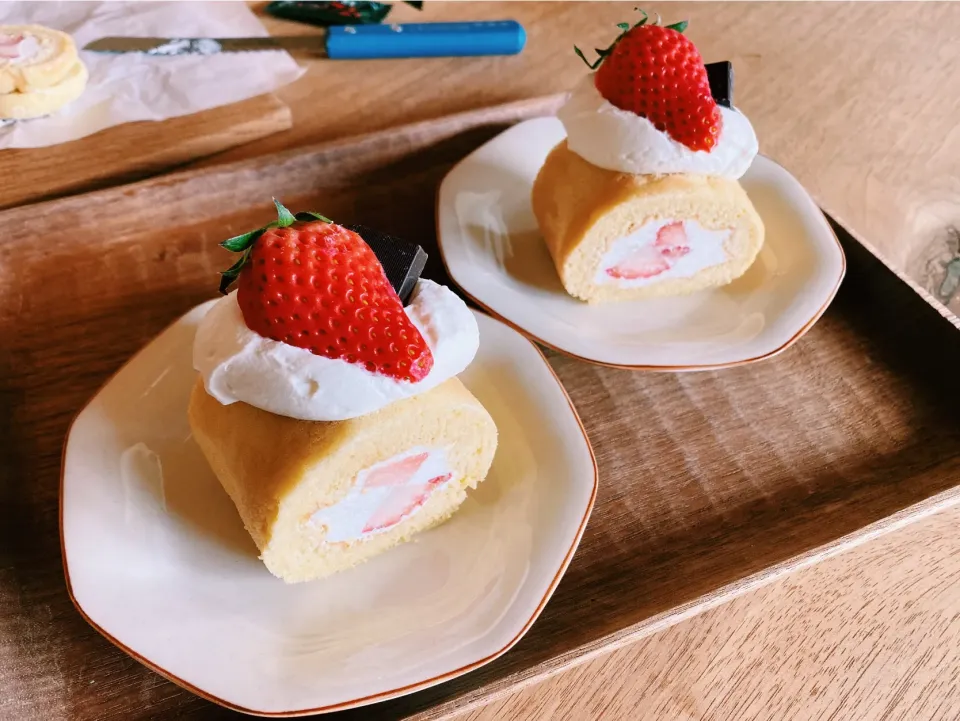 米粉のロールケーキ|hibi_apeさん