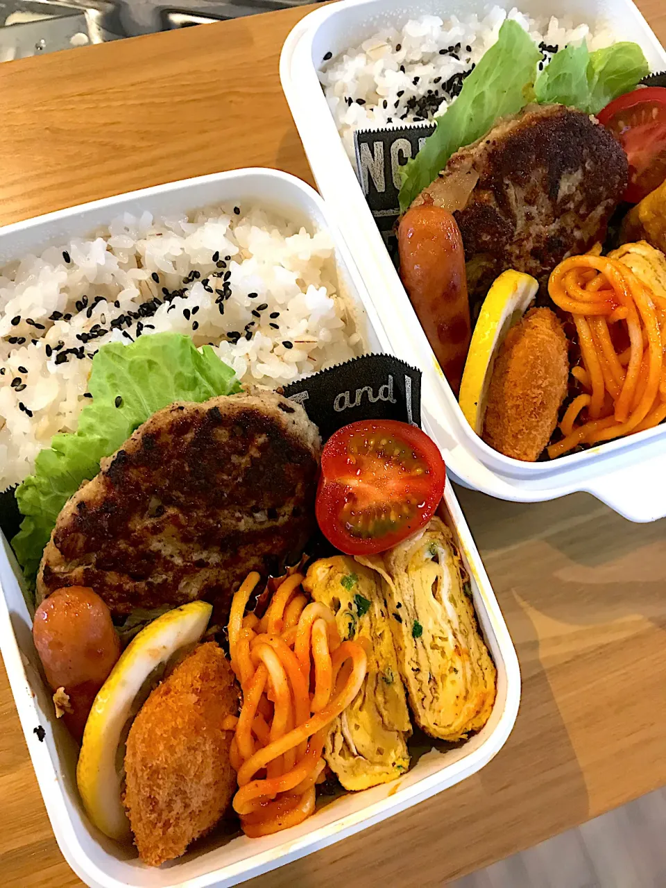 オートミールハンバーグ弁当🍱|ちっくんさん