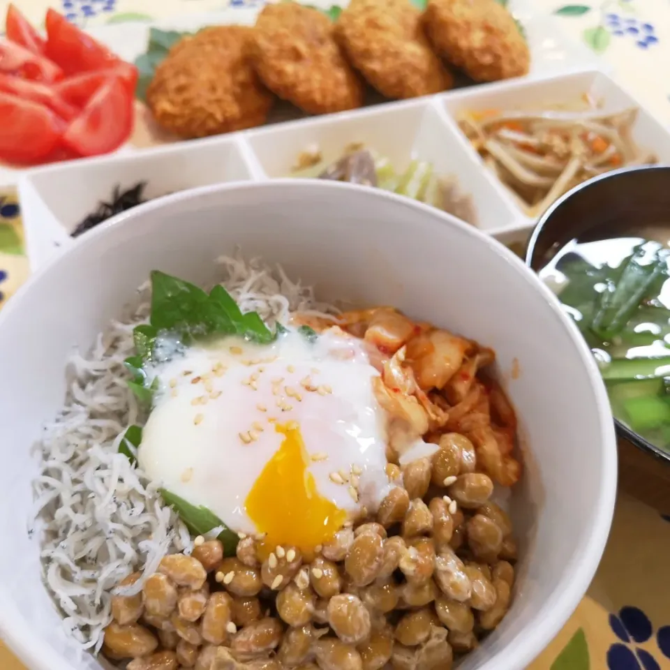 ねばねば丼🌼|ゆかのさん