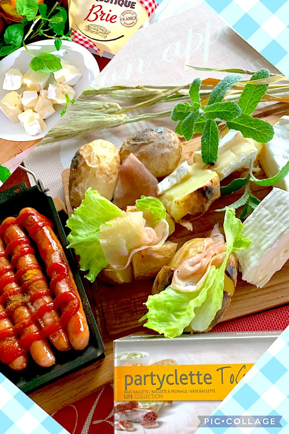 Snapdishの料理写真:ドイツ風朝ごはんポテト🥔チーズ🧀ソーセージ|シュトママさん