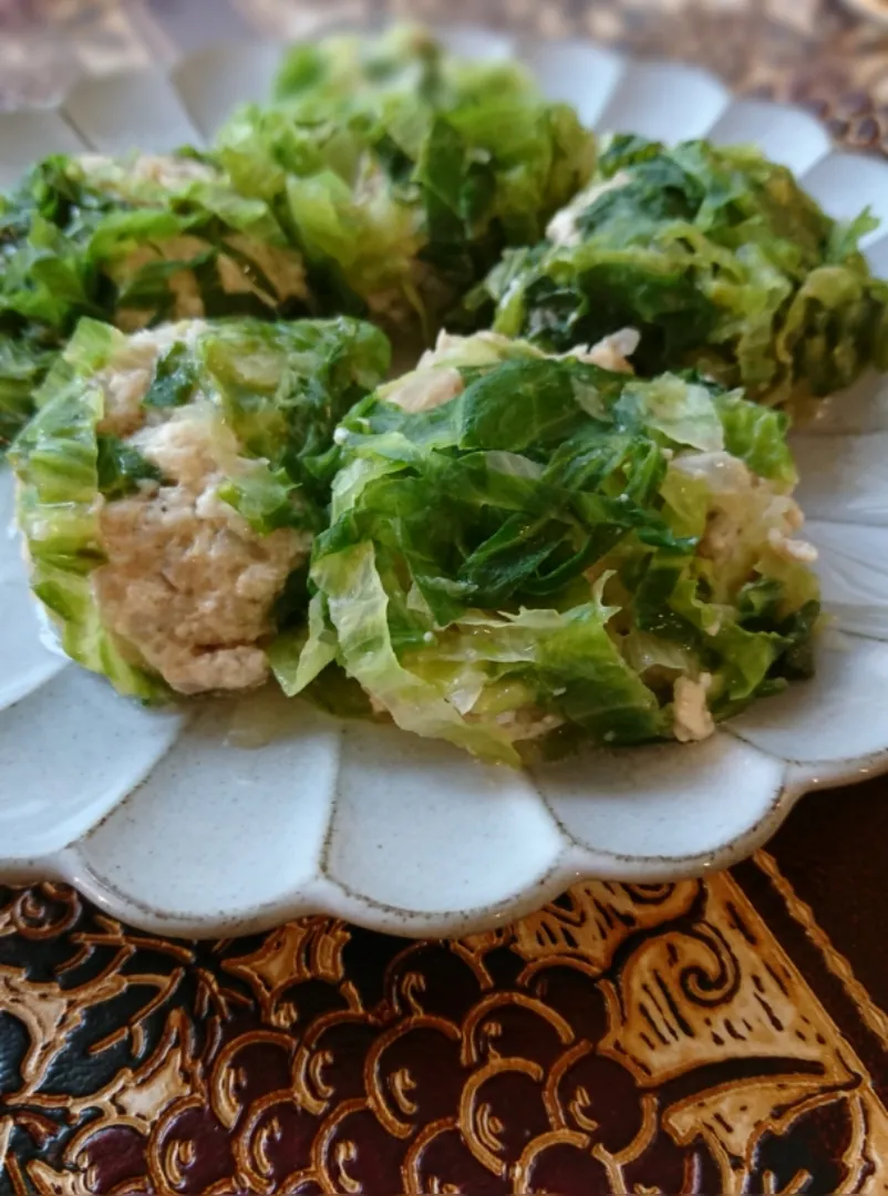 みゆきさんの料理 豆腐と挽肉のレタス蒸し|とだともさん