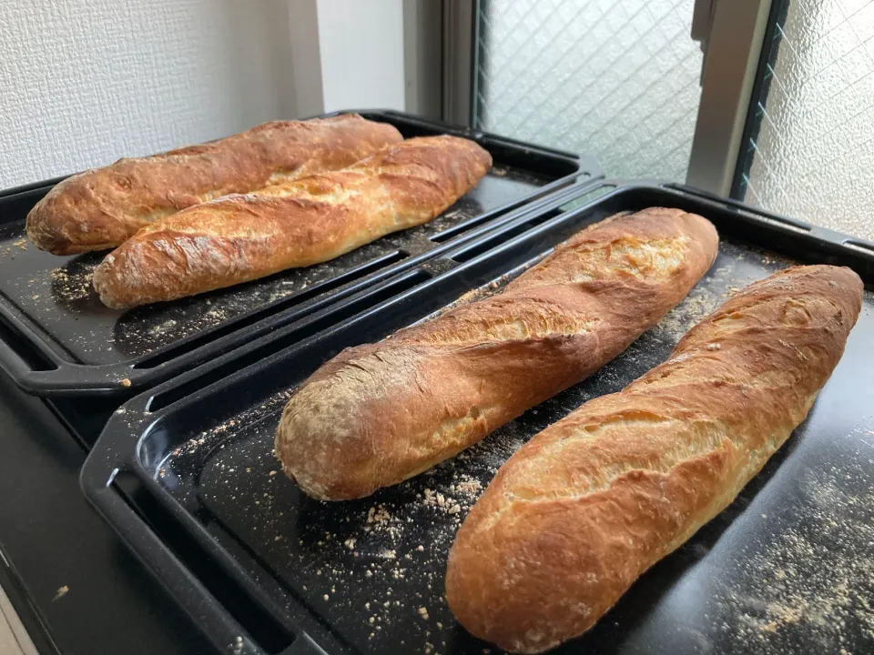 Snapdishの料理写真:＊フランスパン🥖＊|＊抹茶＊さん