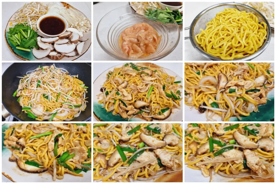 stir-fried noodle in satay sauce|steven z.y.さん