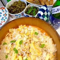 ８８８８投稿　故郷の旬の食材で夜ご飯