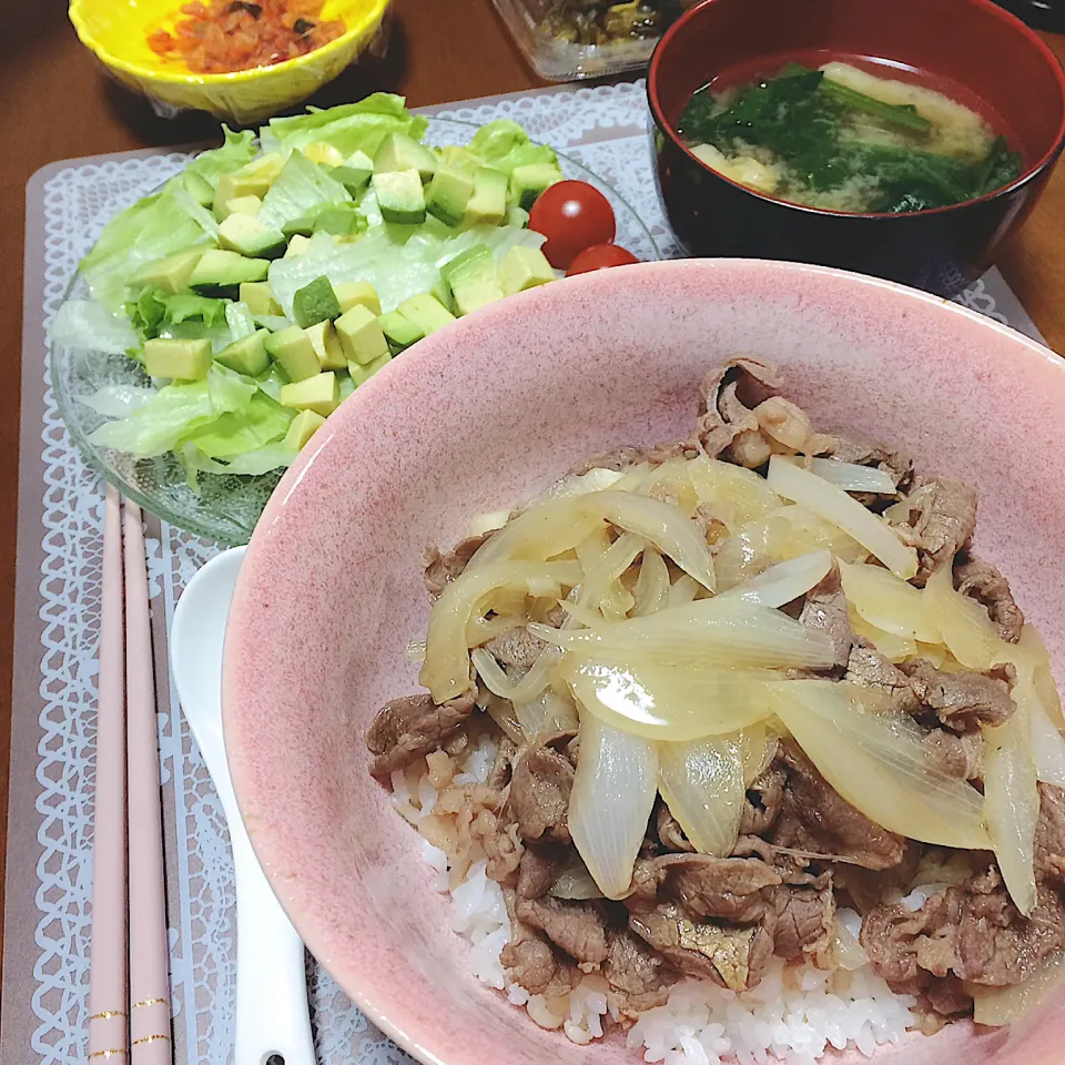 🕺🏻夫ご飯🕺🏻牛丼🍚|waiwaiさん