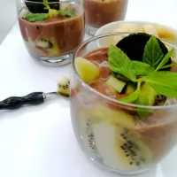 KIWI AND CHOCO PUDDING|Christelle S. Karamさん