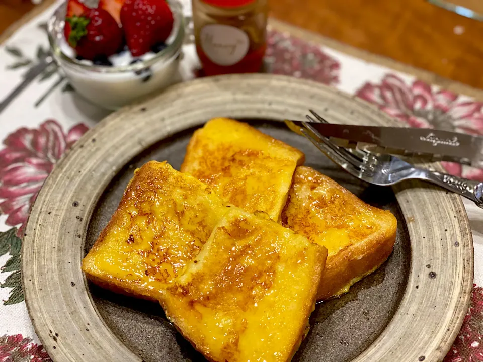 ハニー🍯フレンチトースト🍞|まめすけ。さん