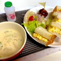 Snapdishの料理写真:4/30朝ご飯|Gluckさん