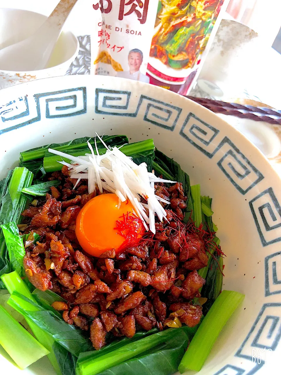 ギルトフリー料理を楽しもう♪🌱大豆のお肉を使って肉味噌丼😋🍚|ゆかこさん