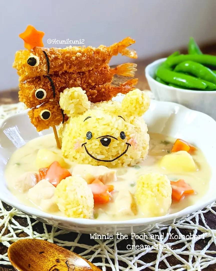 プーさんのクリームシチュー🐻

端午の節句も近いので
海老フライ鯉のぼり🎏付き🍤|くぅちゃんさん