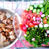 Snapdishの料理写真:LEBANESE FATTOUSH|Christelle S. Karamさん