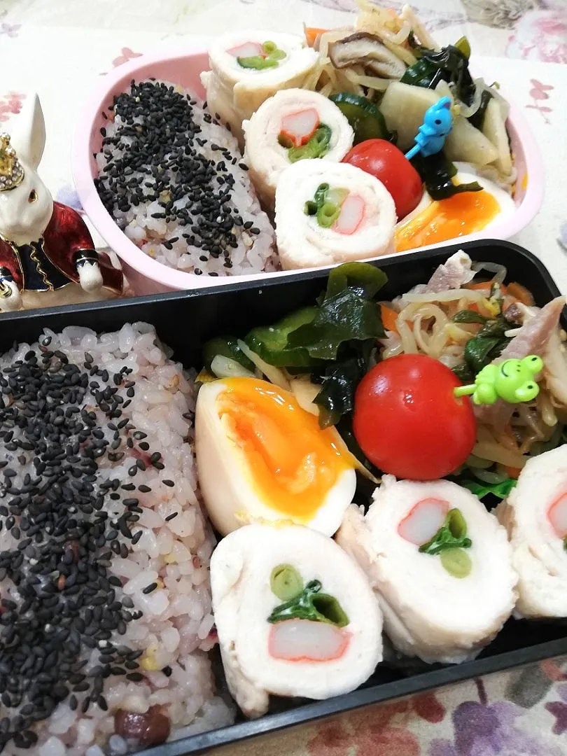 Snapdishの料理写真:''21,5/1
本日のジジババ弁当🍱|たえさん