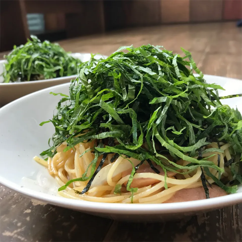 Snapdishの料理写真:てつやさんの料理 築地4SEASONの和風パスタ|koji toyodaさん