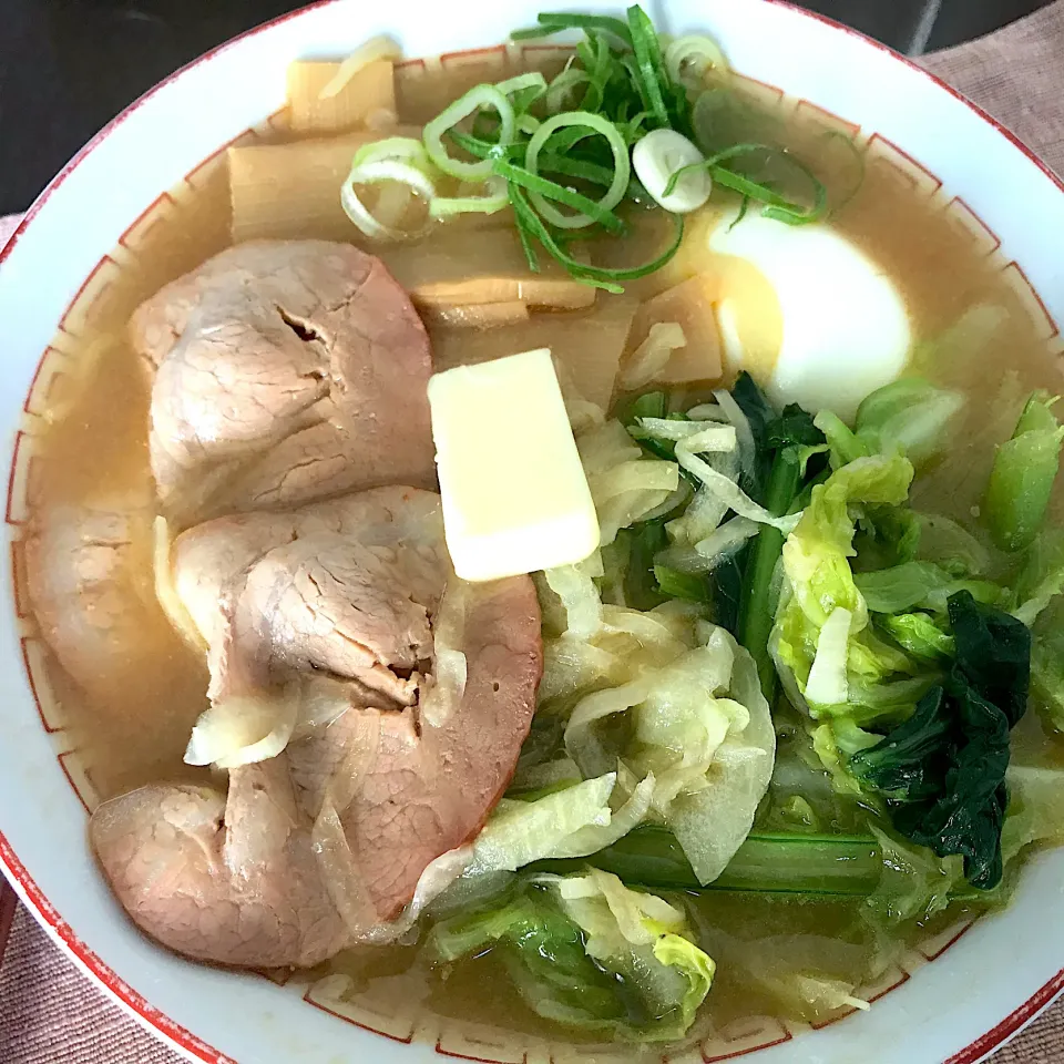 Snapdishの料理写真:味噌野菜ラーメン🍜|純さん