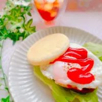 Snapdishの料理写真:朝食 マフィン|ちいさん