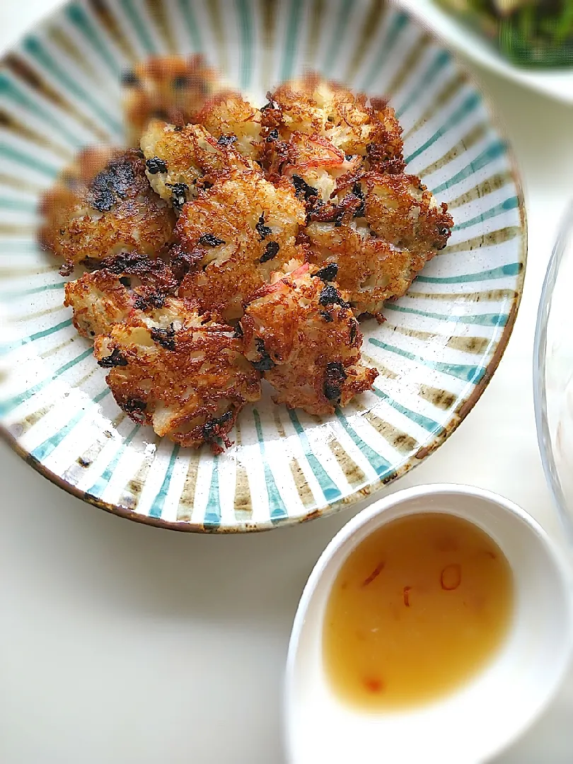 とだともさんの料理 海苔香る 粗たたき長芋揚げ|まめころさん