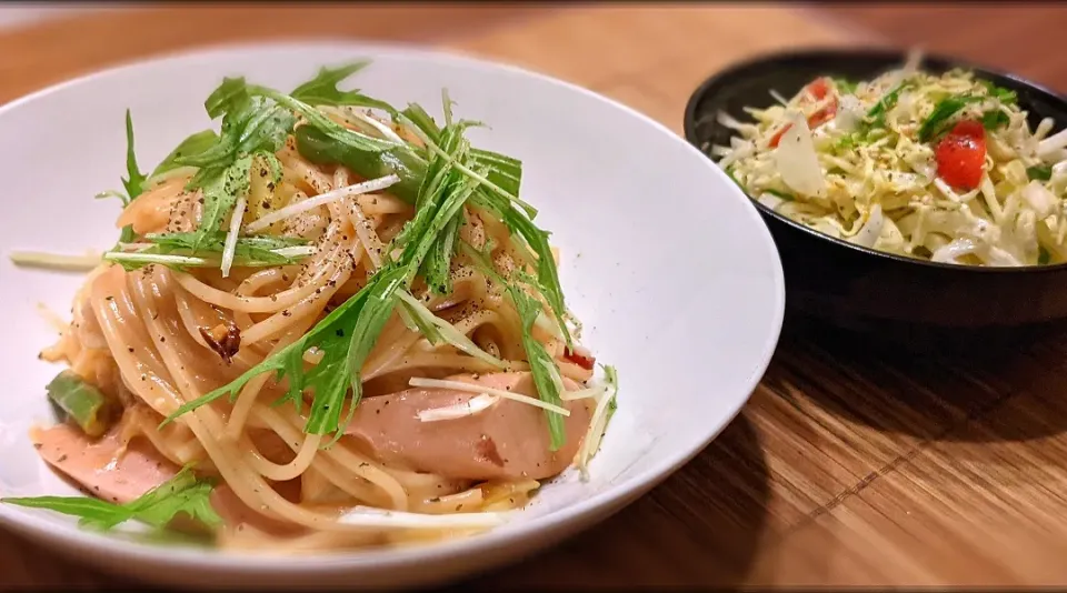 ﾄﾏﾄｸﾘｰﾑﾊﾟｽﾀ〜🍝
の晩ごはん✨|kaz(*･ω･)さん