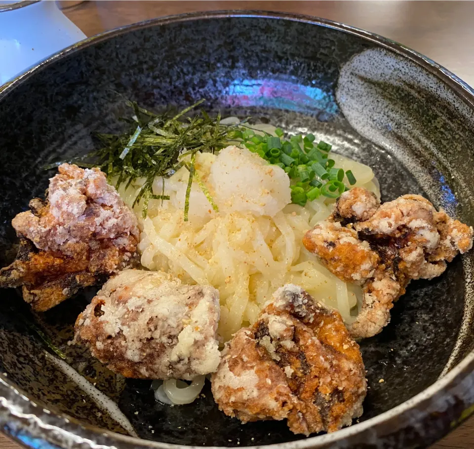 田川　麺チャンピオン　唐揚げぶっかけうどん（冷）|Kouji  Kobayashiさん