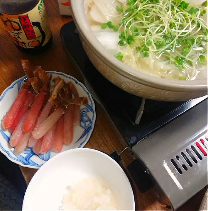 Snapdishの料理写真:かにしゃぶ|たつかばさん