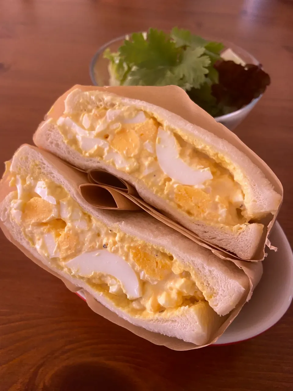 5/3の朝食　玉子サンド|yoneさん