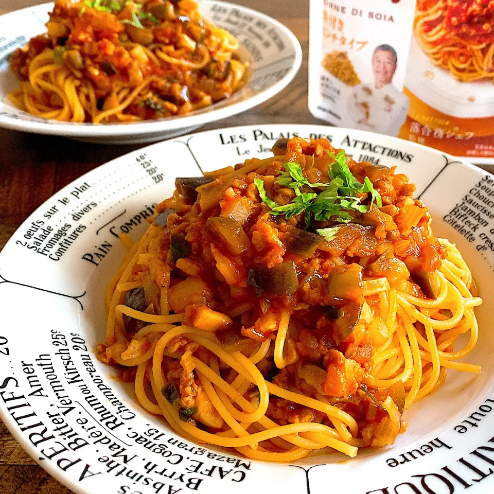 ギルトフリーを楽しもう♪具たっぷりラグーソースパスタ🍝|ユッキーさん