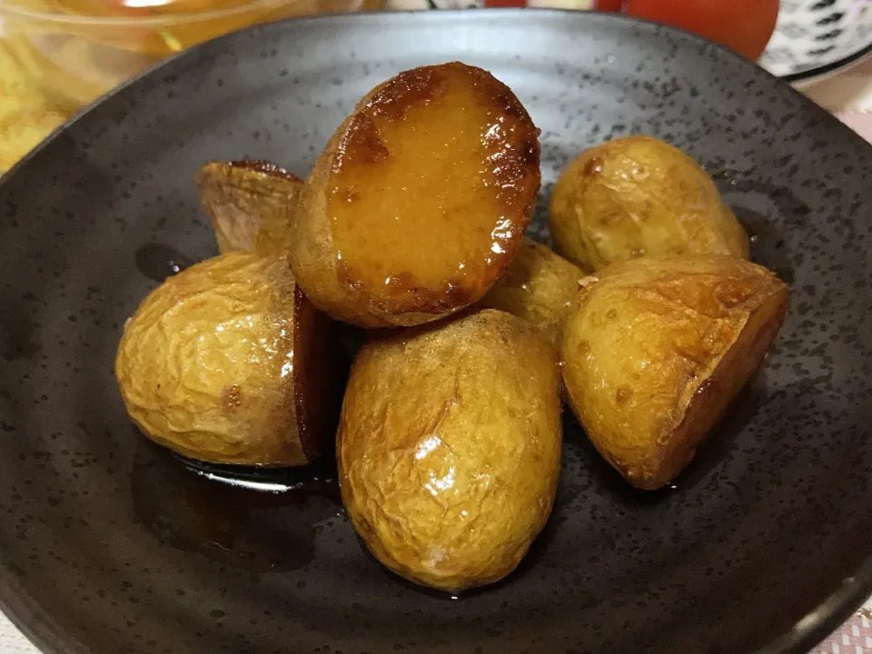 新じゃがの煮っころがし🥔|gunlove❤さん