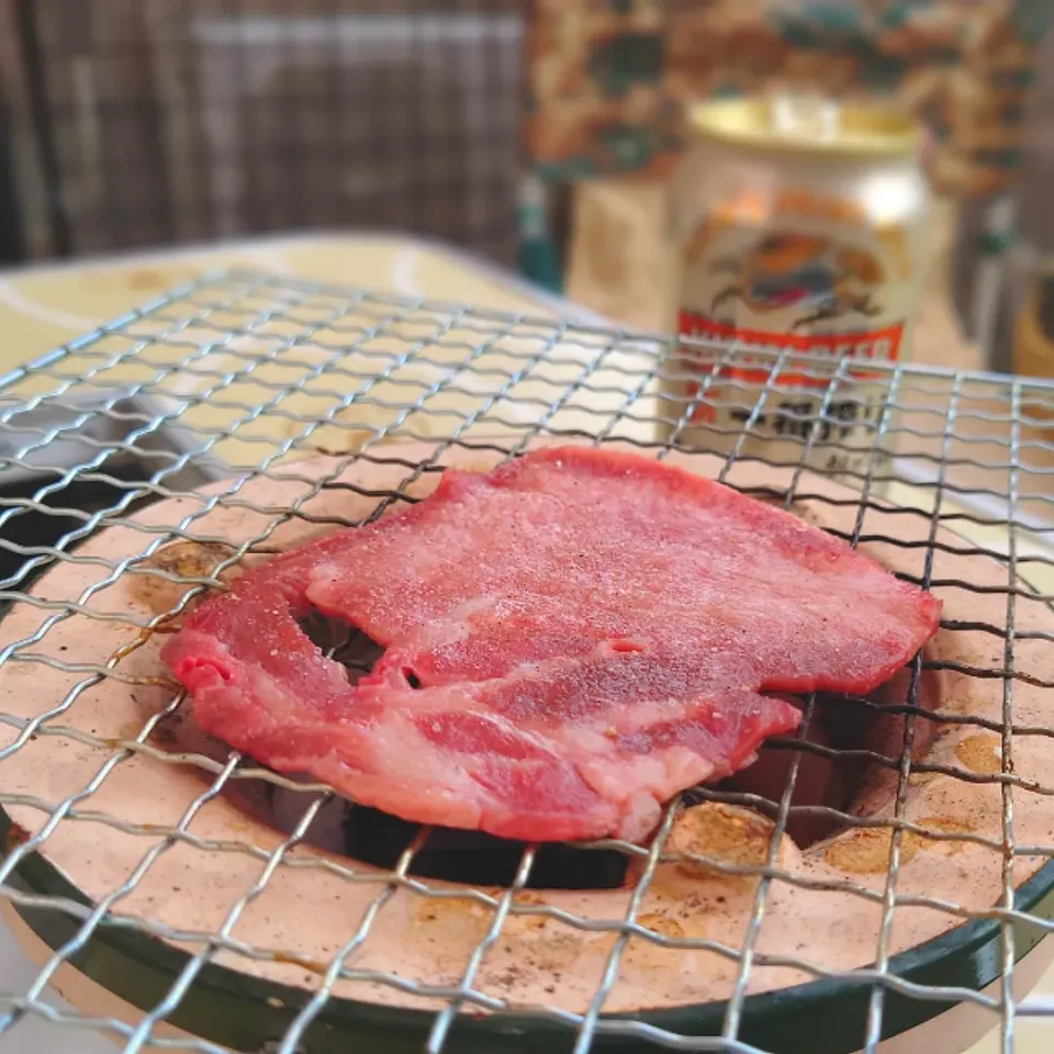 Snapdishの料理写真:１人焼肉（牛タン）(*´▽｀*)|しーPaPaさん